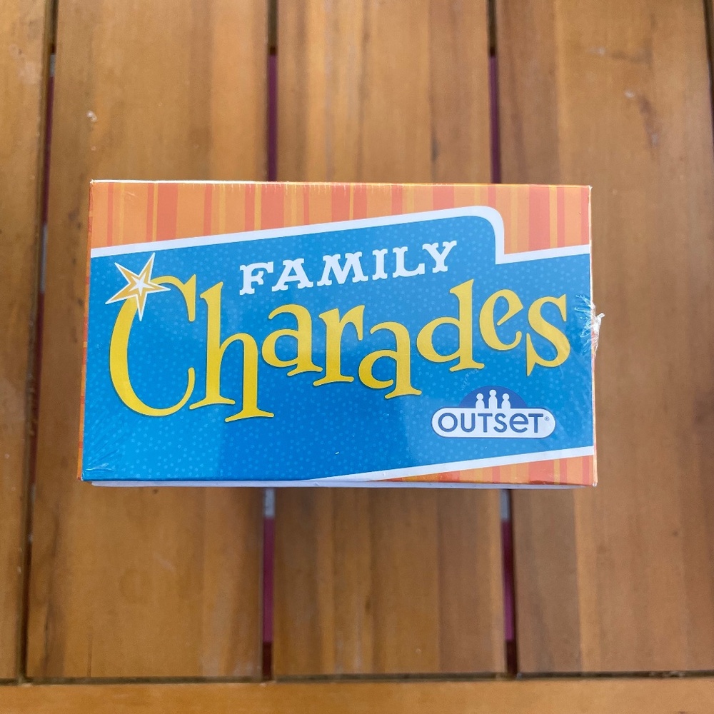 NWOT Family Charades Game by Outset Ages 10+